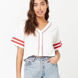 Baseball crop WORN ONCE!